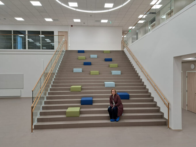 Sääksjärven koulun laajennusrakennuksen vastaanottaminen